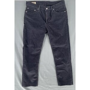 Levi's 511 Premium Gray Corduroy Pants Straight Leg Size 32 x 28 Men's